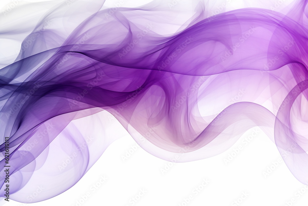 Abstract luxury purple and blue wave design element. Transparent smoky wave Abstract luxury purple and blue wave design element. Transparent smoky wave