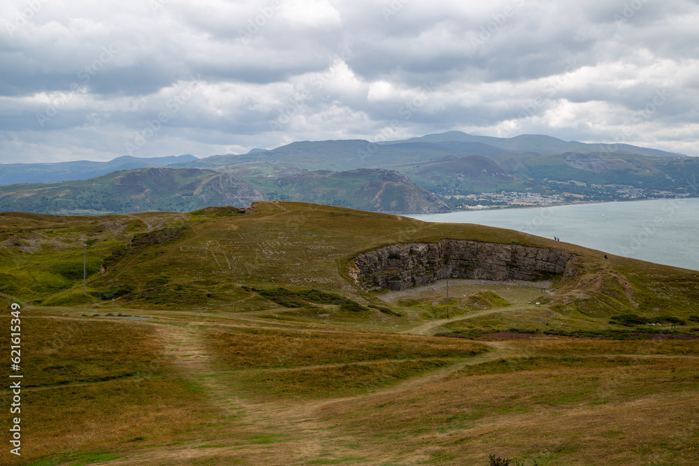 View from the summit of Great Orme, Llandudno, Wales