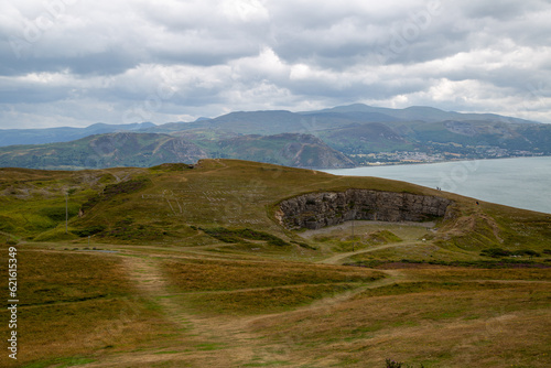 View from the summit of Great Orme, Llandudno, Wales