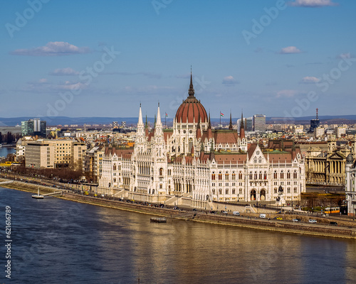 budapest, parliament, hungary, river, danube
