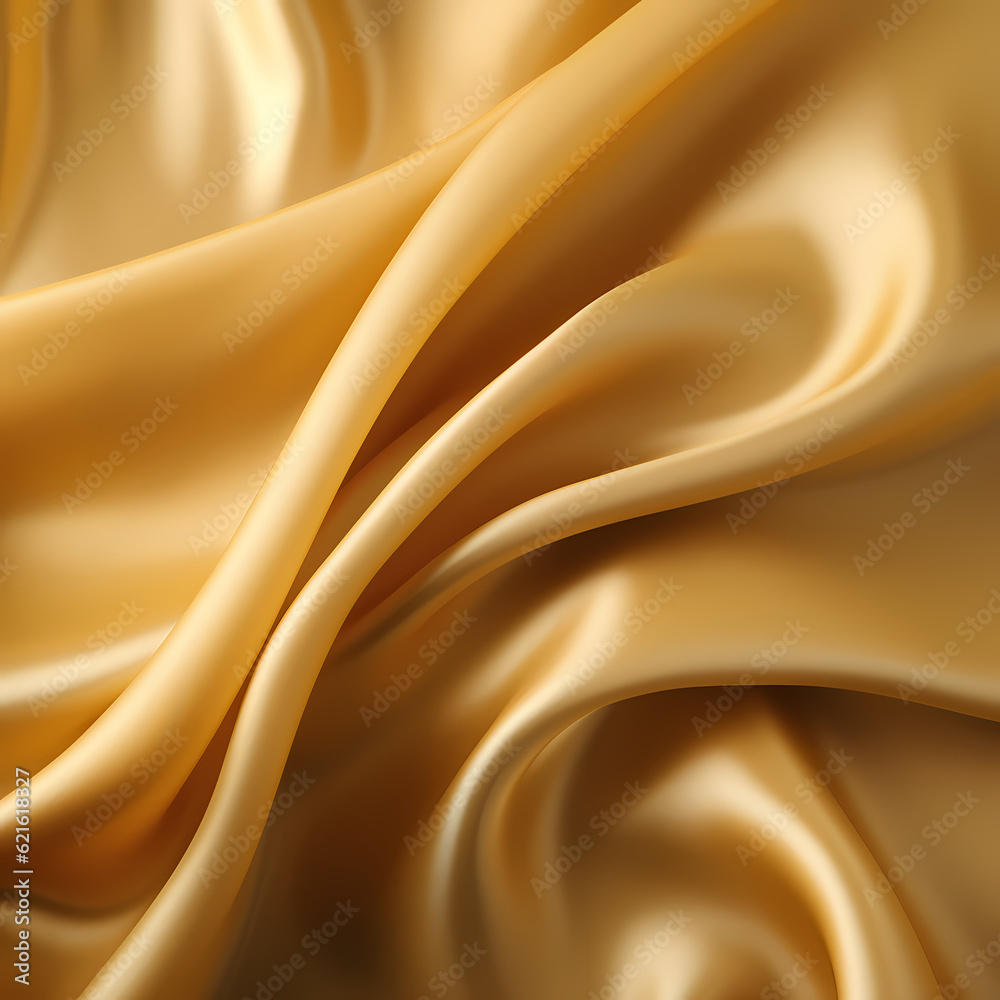 Fototapeta premium beauty golden silk fabric background