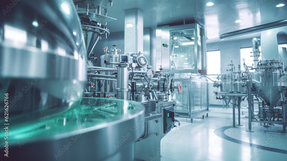 State-of-the-Art Manufacturing Technology at a Pharmaceutical Plant