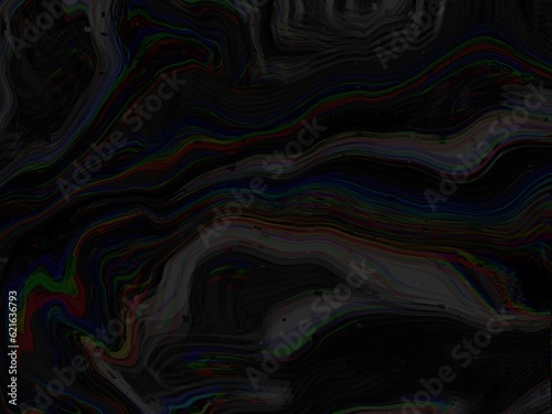 Abstract Liquid Gradient Background Acrylic Art Dark Black White