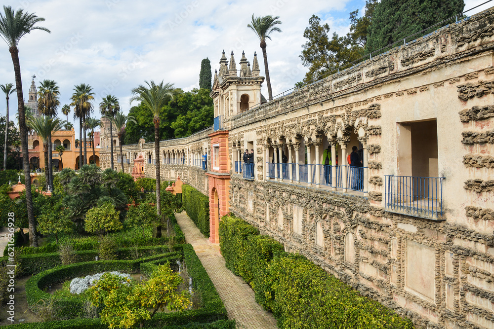 The Seville Alcazar.