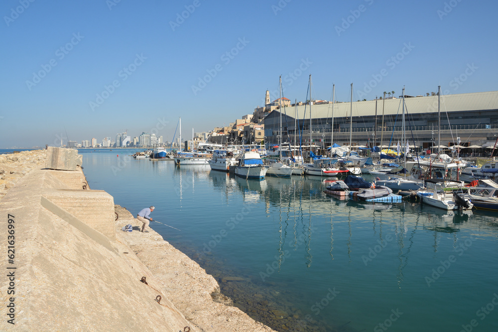 Fototapeta premium The port of Jaffa.