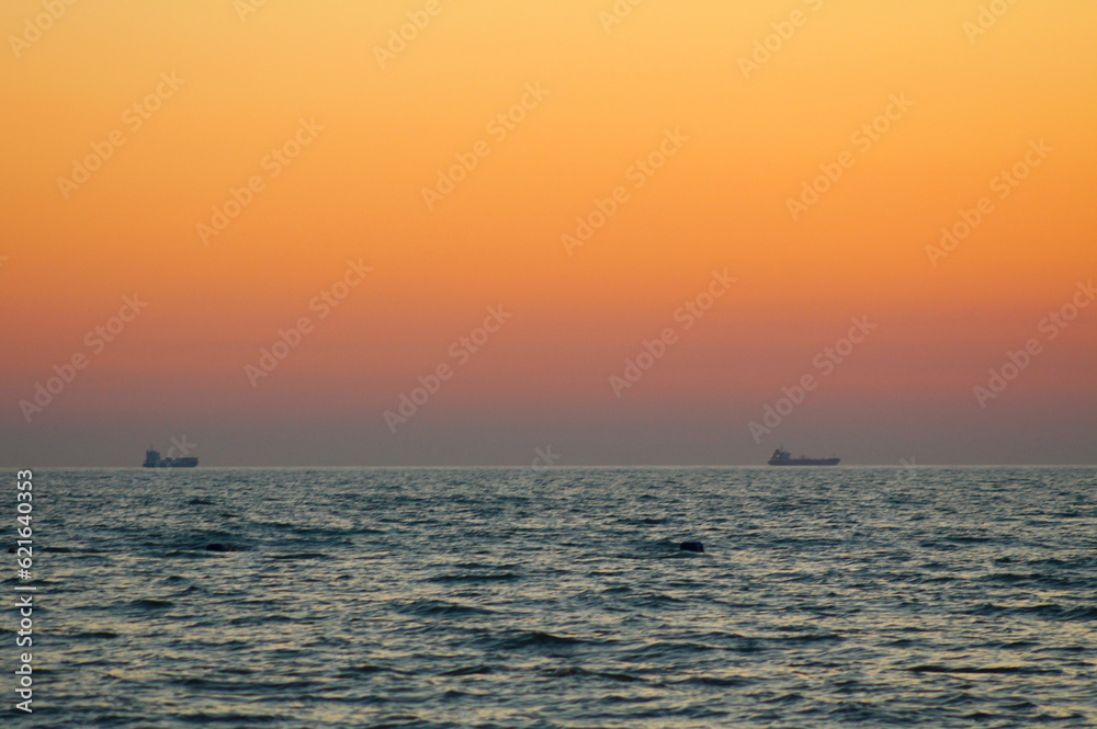 Sunset Serenade: Capturing Golem Beach and the Adriatic Sea in Durres, Albania