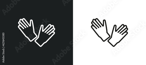 sanitize outline icon in white and black colors. sanitize flat vector icon from cleaning collection for web, mobile apps and ui.