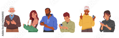 Characters with Diabetes Monitor Glucose Levels By Using Glucose Meters. This Helps Them Manage Their Condition