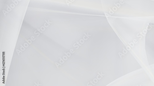 Fototapeta Naklejka Na Ścianę i Meble -  Abstract white background with smooth lines in 3d rendering for posters concept