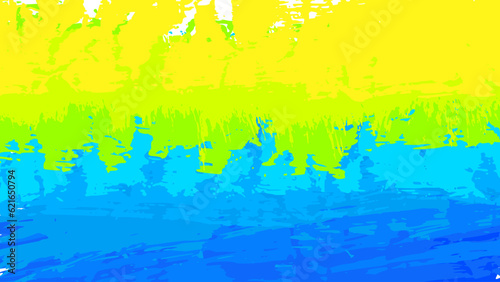 abstract grunge background, vector EPS10. Multicolor abstract wallpaper. Vivid backgrounds series. Bright colours. Vector without gradient with copy-space. High quality traced brushes