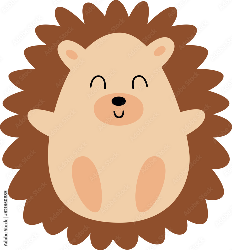 Hedgehog Animal Smiling