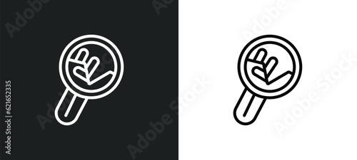 infographic outline icon in white and black colors. infographic flat vector icon from analytics collection for web, mobile apps and ui.