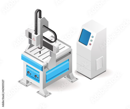 Factory industrial cnc drilling machine tool technology with artificial intelligence