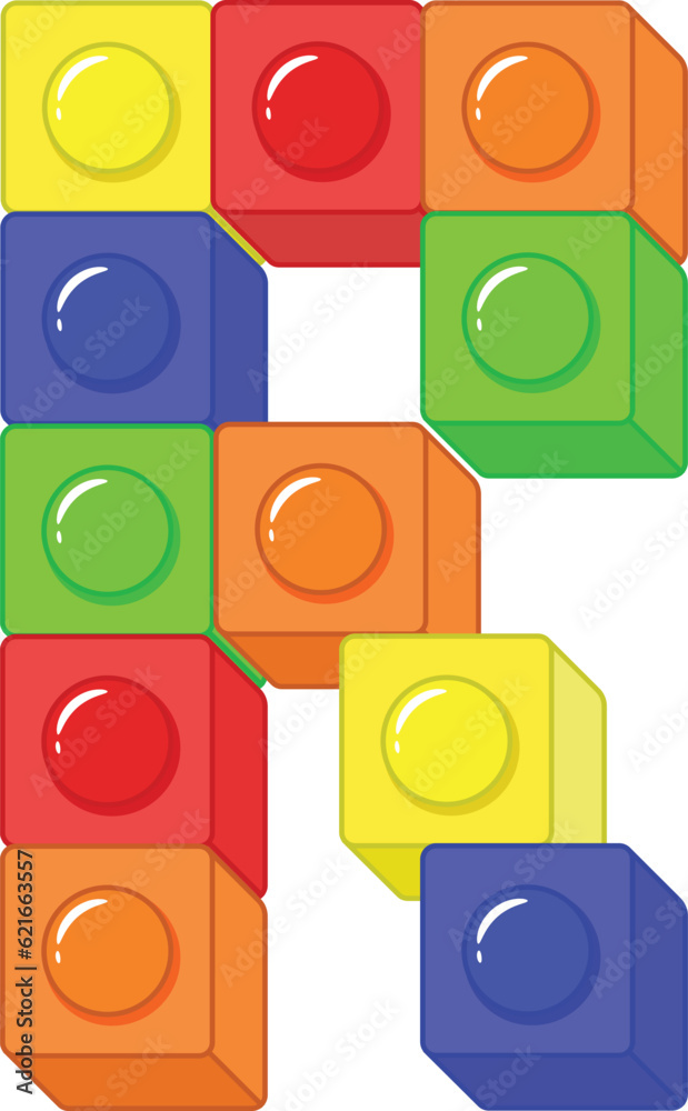blocks Alphabet English letter R blocks in coloring modern style drawing blocks Alphabet English letter R blocks in coloring modern style drawing