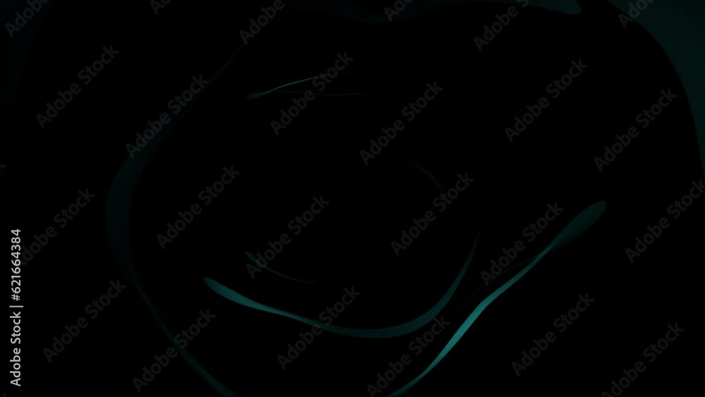 Fantasy and futuristic blue smoke on black gradient, motion abstract space, nature and futuristic style background