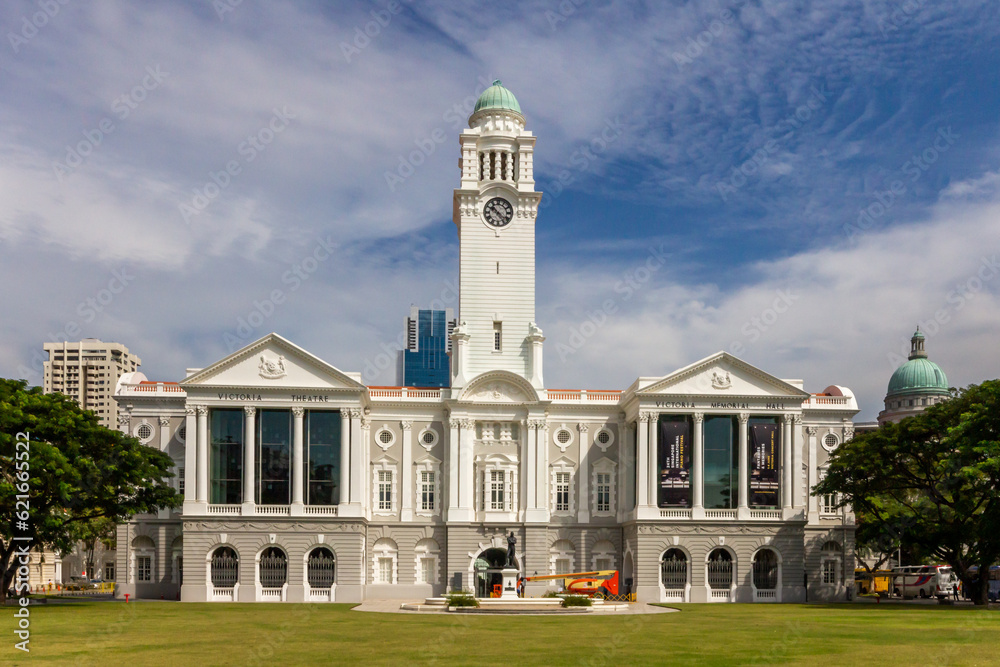 The Victoria Theatre and Concert Hall, the Espanade, Singapore