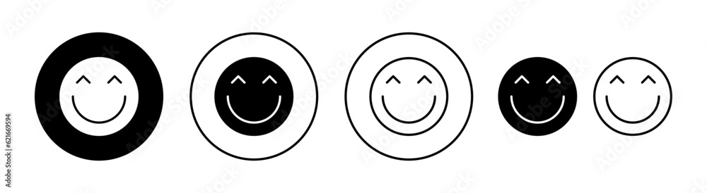 smile icon set for web and mobile app. smile emoticon icon. feedback sign and symbol smile icon set for web and mobile app. smile emoticon icon. feedback sign and symbol