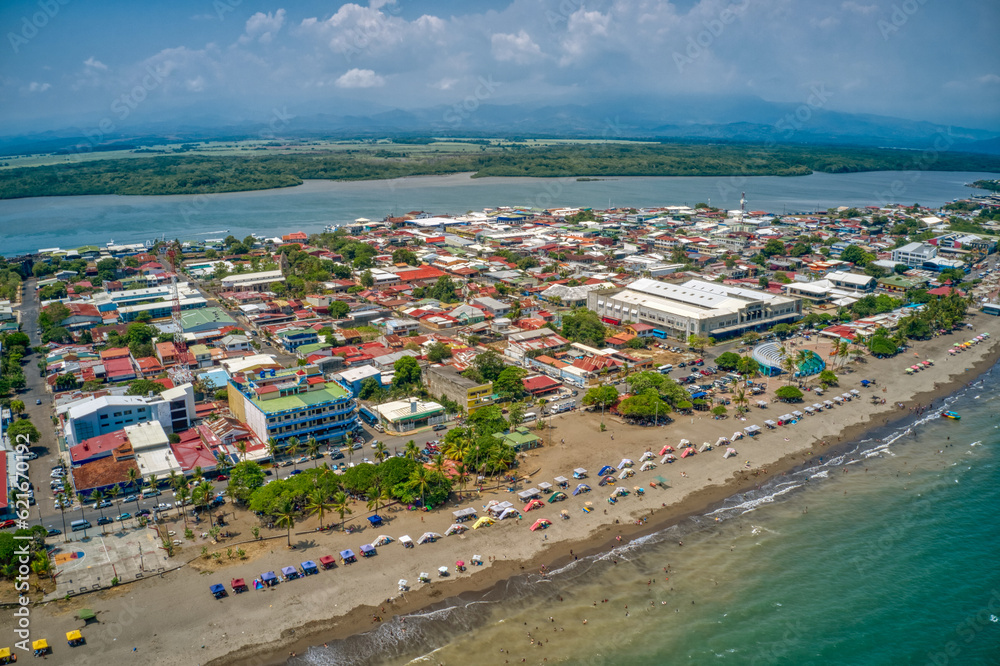 Aerial View of Puntarenas, Costa Rica