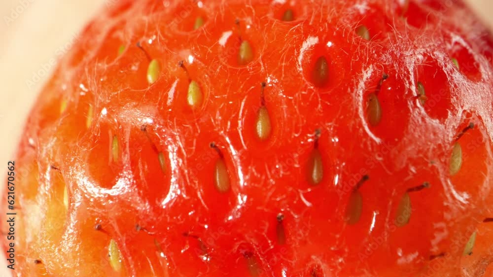 Discover the world of strawberries through a captivating macro video shot with a probe lens. Witness their vibrant colors and intricate textures up close. Fruit concept. Strawberry background. 4K
Discover the world of strawberries through a captivating macro video shot with a probe lens. Witness their vibrant colors and intricate textures up close. Fruit concept. Strawberry background. 4K