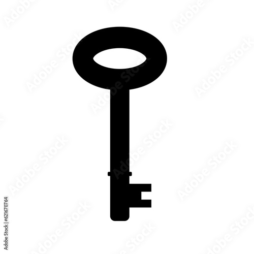 Key icon. Vector illustration 