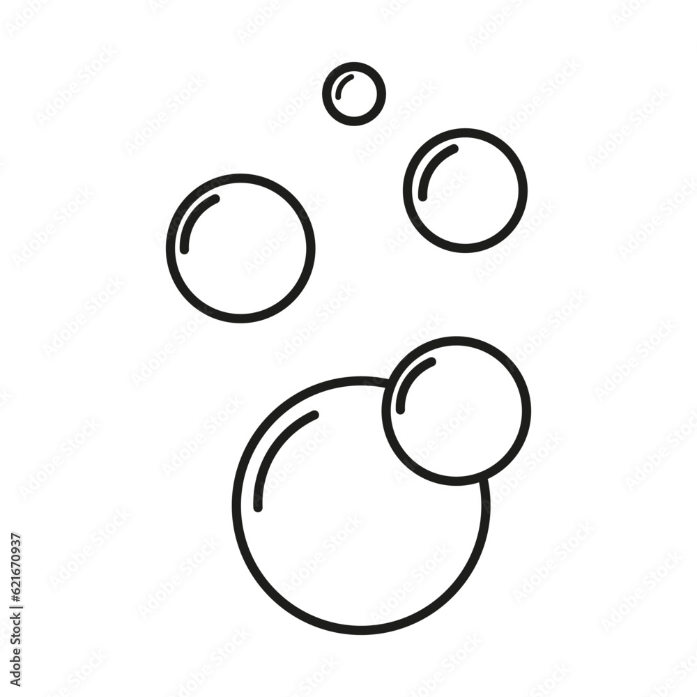 bubble icon. Soap bubbles icon. Vector illustration. EPS 10. bubble icon. Soap bubbles icon. Vector illustration. EPS 10.