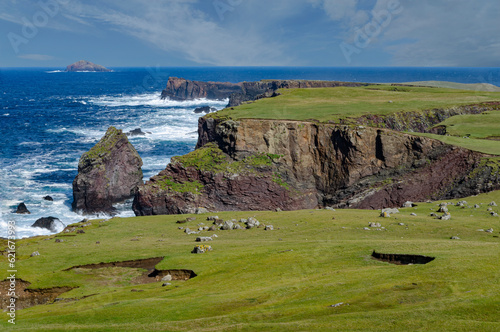 Cliffs of Eshaness, Shetland Islands