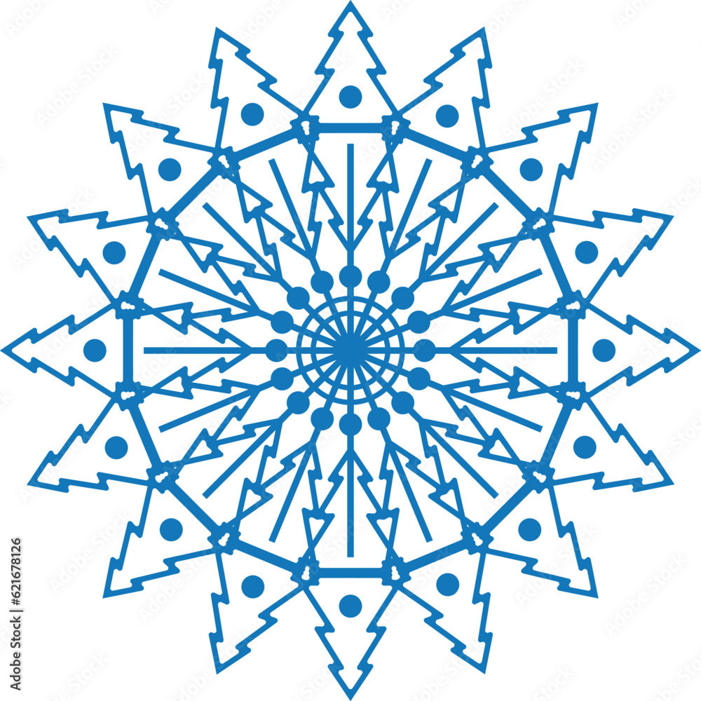 Christmas Snowflakes Design Christmas Snowflakes Design