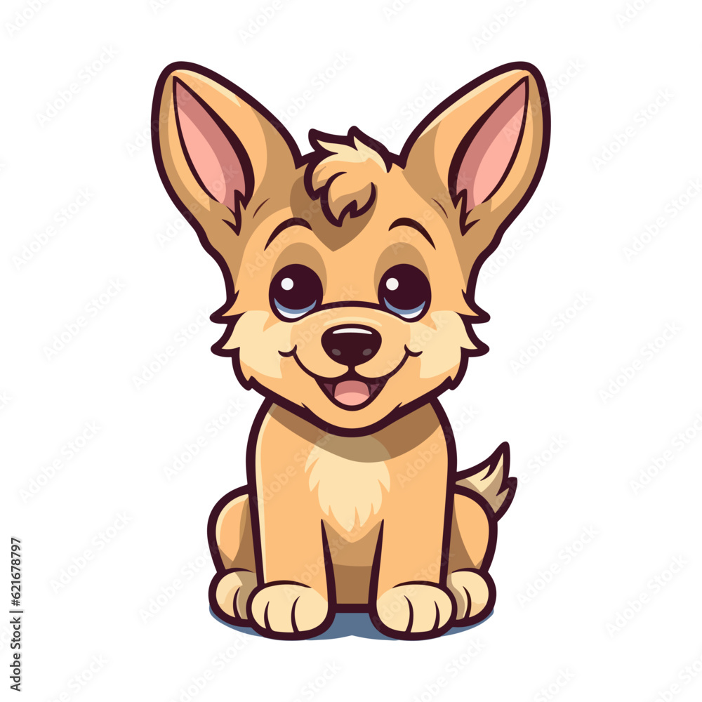 Cute Puppy Dog Cartoon Character: Perfect for Children's Products and Playful Designs Cute Puppy Dog Cartoon Character: Perfect for Children's Products and Playful Designs