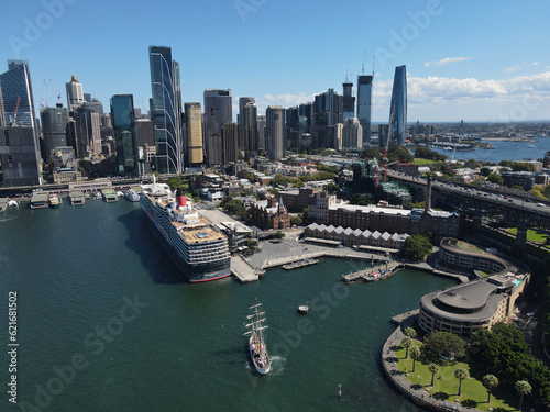 Circular Quay from the Sydney harbour bridge © Mike