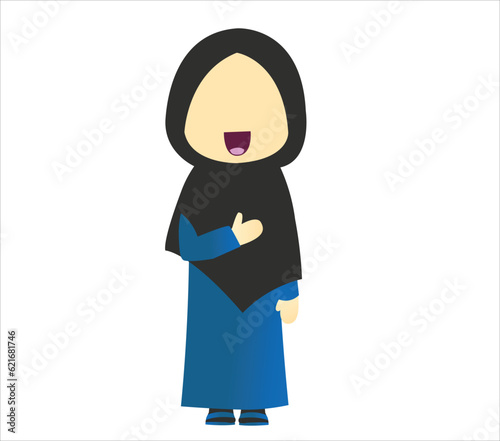 Muslim Women Vector