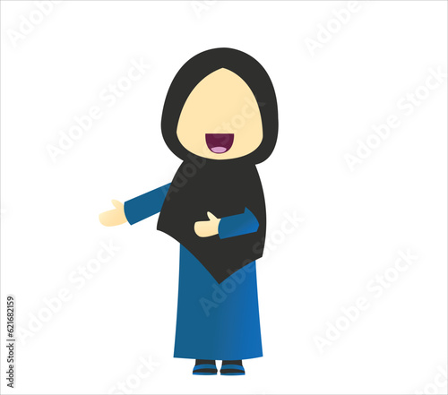 Muslim Women Vector