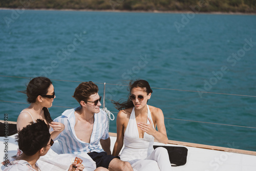 Summer sailing with friends...