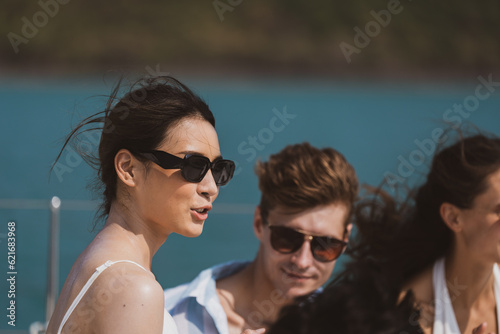 Summer sailing with friends...