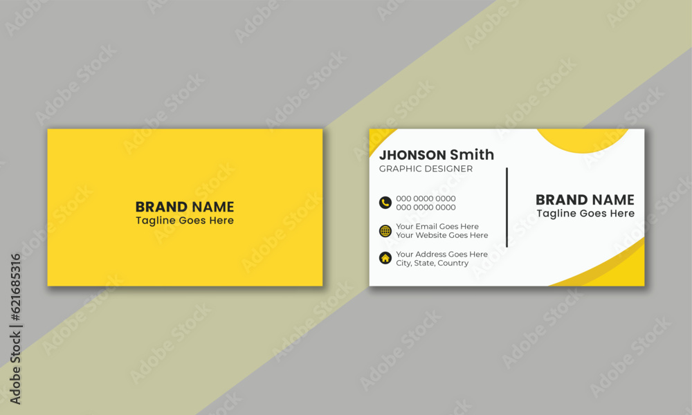 Business card, professional business card, Business card template