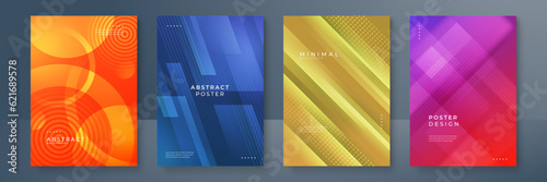 Abstract gradient geometric cover designs
