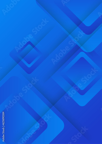 gradient shape blue abstract geometri design background
