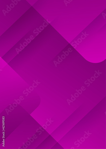 Abstract template brochure design with magenta purple gradient geometric background