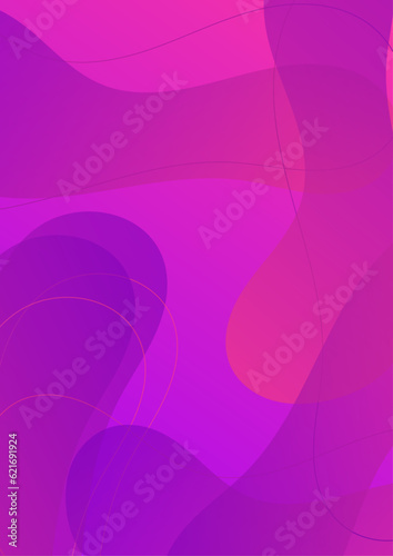 bright fresh gradient purple abstract pattern background cover design. cool modern background design with trendy and vivid vibrant color. blue violet red orange green placard poster vector template.