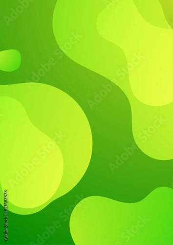 green geometric shapes abstract background geometry shine and layer element vector for presentation design. Suit for business  corporate  institution  party  festive  seminar  and talks.