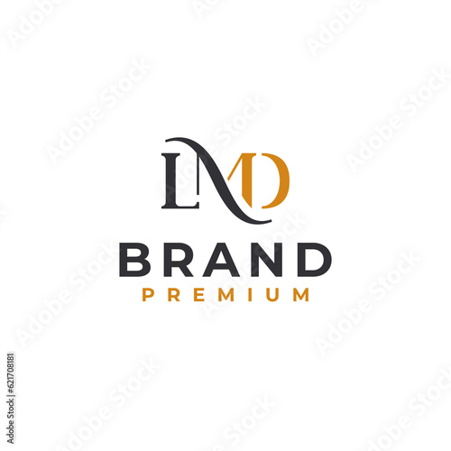 letter lmd monogram logo design
