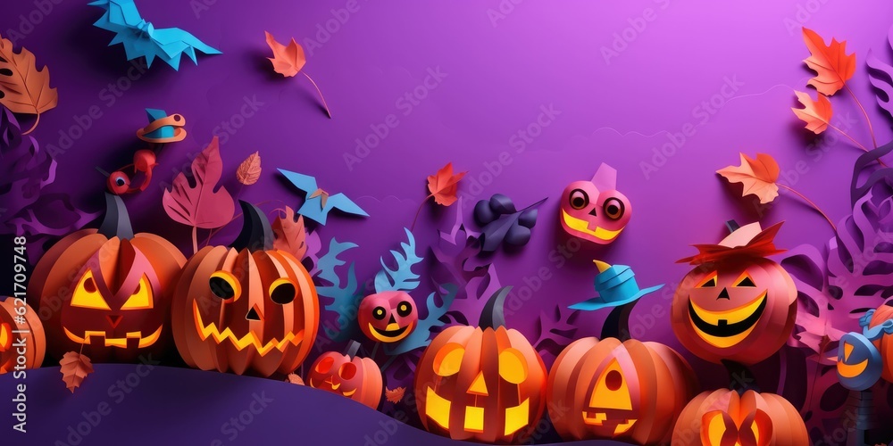 halloween paper craft