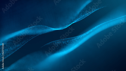 Background trapcode. Dual color digital wave backdrop.