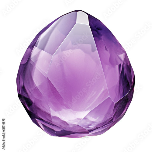 Steady Focus: The Simple Amethyst Paperweight - Created with Generative AI Technology