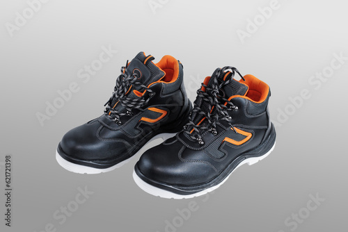 Protective safety shoes.
