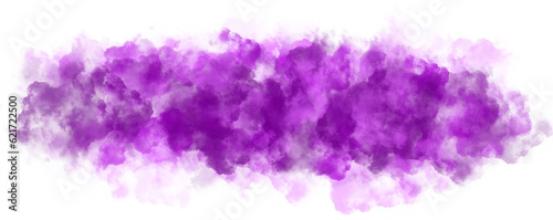 Fototapeta Naklejka Na Ścianę i Meble -  purple fog isolated on transparent background