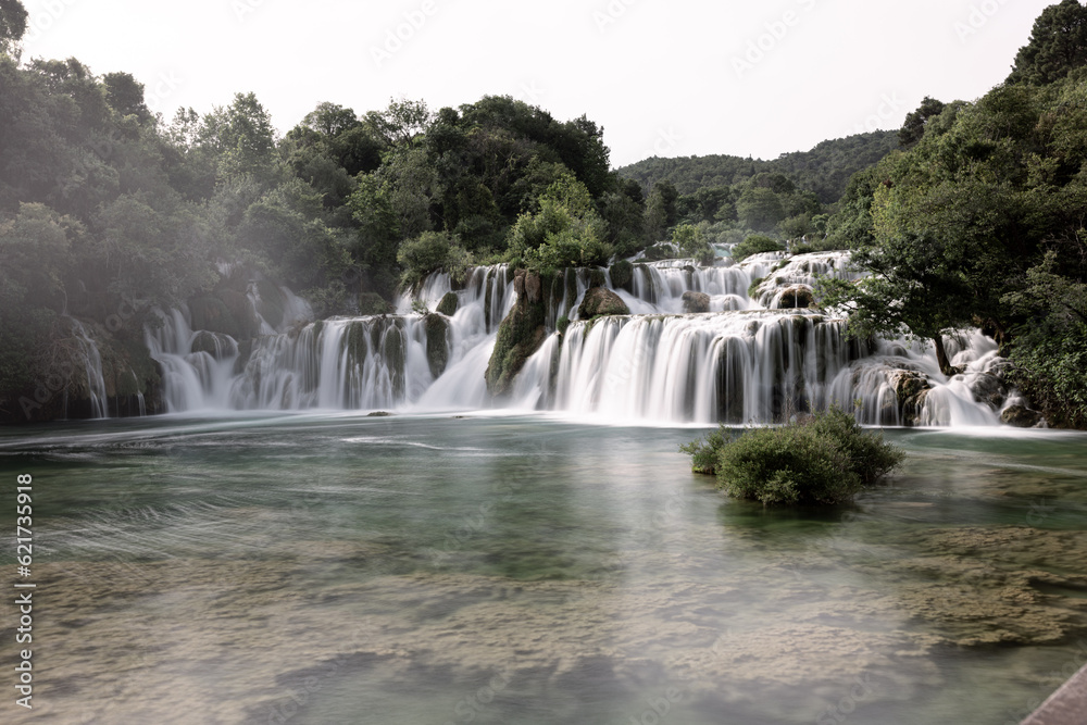 Obraz premium Krker Wasserfälle