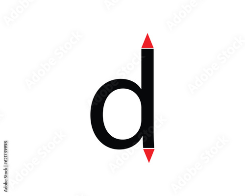 d creative logo design element