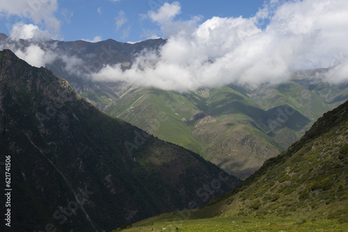 Valley in Ala-Archa National Park in Kyrgyzstan