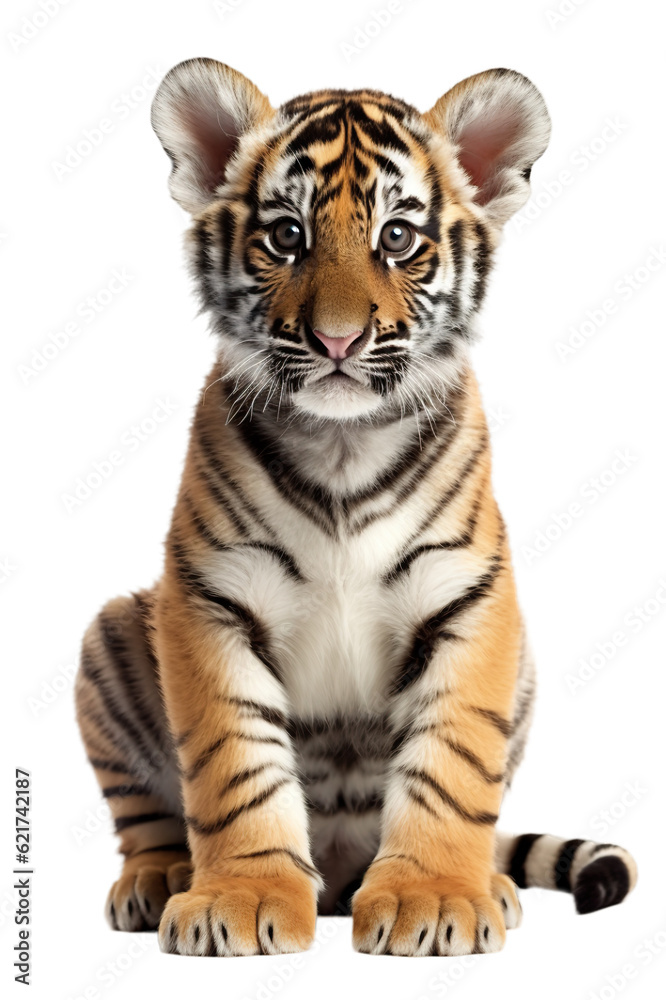 Transparent PNG - Tiger Cub Transparent PNG - Tiger Cub