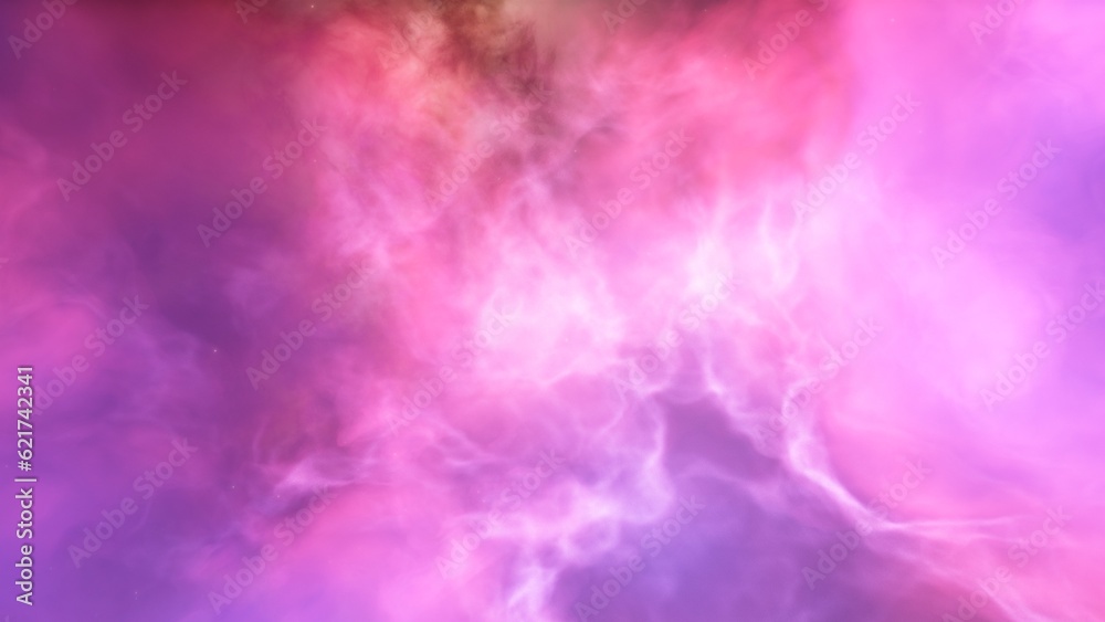 Cosmic background with a blue purple nebula and stars Cosmic background with a blue purple nebula and stars